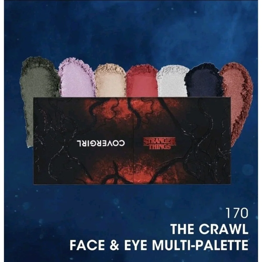 New Sealed Covergirl Stranger Things The Crawl Face & Eye Multi Palette